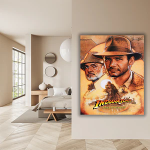 Cuadro en Aluminio Cine Clásico Años 80´s Indiana Jones and the Last Crusade (1989)