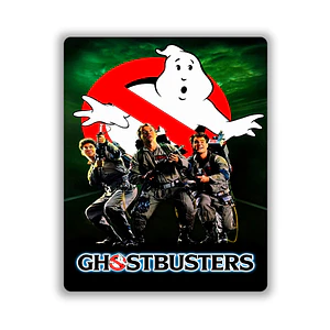 Cuadro en Aluminio Cine Clásico Años 80´s Ghostbusters (1984)