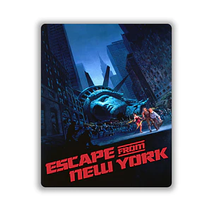 Cuadro en Aluminio Cine Clásico Años 80´s Escape from New York (1981)