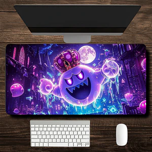 MousePad Gamer Diseño King Boo Luigi's Mansion Formato XXL