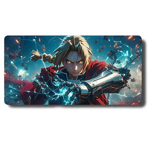 MousePad Gamer Diseño Edward Elric Full metal Alchemist XXL