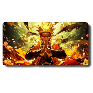 MousePad Gamer Diseño Naruto Uzumaki Kyubi Mode XXL