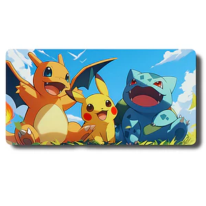 MousePad Gamer Diseño Pokemon Pikachu Friends XXL