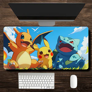 MousePad Gamer Diseño Pokemon Pikachu Friends XXL