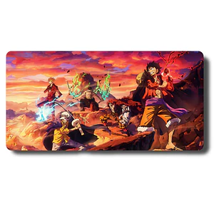 MousePad One Piece Diseño Mugiwuara Alianza Wano XL
