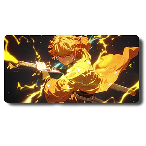 MousePad Gamer Diseño Kimetsu no Yaiba Zenitsu Agatsuma XXL