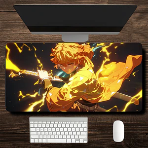 MousePad Gamer Diseño Kimetsu no Yaiba Zenitsu Agatsuma XXL