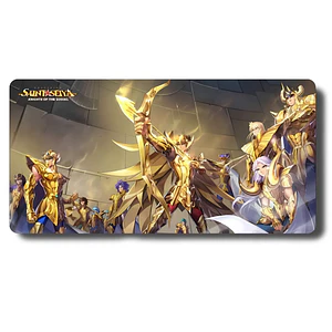 MousePad Gamer Épico Diseño Saint Seiya Muralis Lamento XXL
