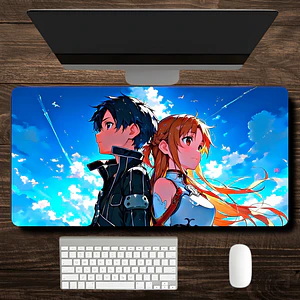 MousePad Gamer Hermoso Diseño Kirito-Asuna XXL