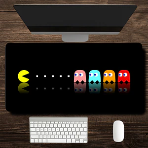MousePad Gamer Diseño Retro Pacman Formato XXL