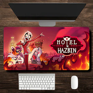MousePad Gamer Gran Diseño Hazbin Hotel Charlie Morningstar XXL