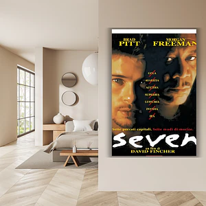 Cuadro en Aluminio Cine Clásico Años 90´s Seven (Se7en) (1995)