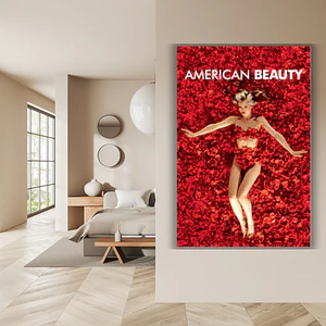 Cuadro en Aluminio Cine Clásico Años 90´s American Beauty (1999)