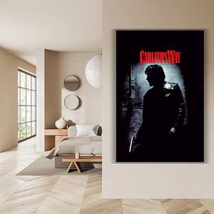 Cuadro en Aluminio Cine Clásico Años 90´s Carlito's Way (1993)