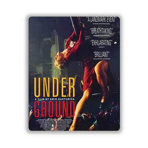 Cuadro en Aluminio Cine Clásico Años 90´s Underground (1995)