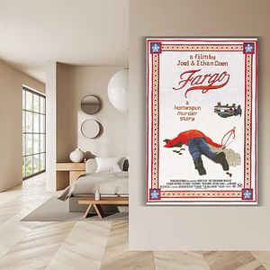 Cuadro en Aluminio Cine Clásico Años 90´s Fargo (1996)