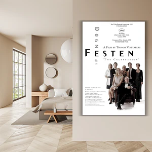 Cuadro en Aluminio Cine Clásico Años 90´s Festen (1998)