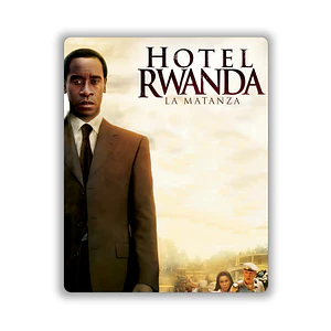 Cuadro en Aluminio Cine Década 2000 Hotel Rwanda (2004)