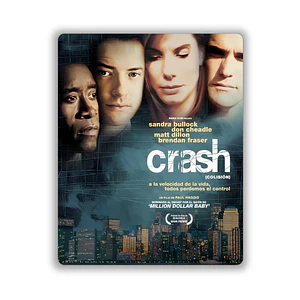 Cuadro en Aluminio Cine Década 2000 Crash (2004)