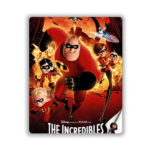 Cuadro en Aluminio Cine Década 2000 The Incredibles (2004)