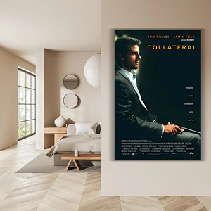 Cuadro en Aluminio Cine Década 2000 Collateral (2004)