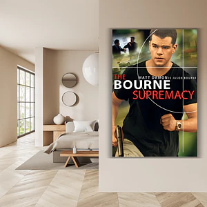 Cuadro en Aluminio Cine Década 2000 The Bourne Supremacy (2004)