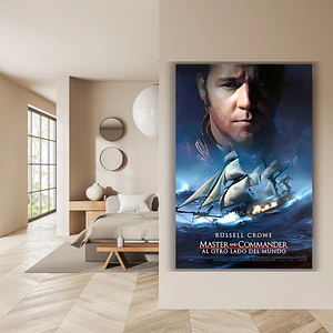 Cuadro en Aluminio Cine Década 2000 Master and Commander (2003)