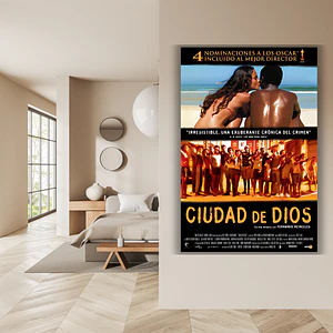 Cuadro en Aluminio Cine Década 2000 Cidade de Deus (2002)