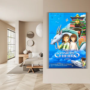 Cuadro en Aluminio Cine Década 2000 El Viaje de Chihiro (2001)