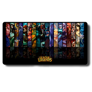 MousePad Gamer Campeones del juego League of Legend XXL 