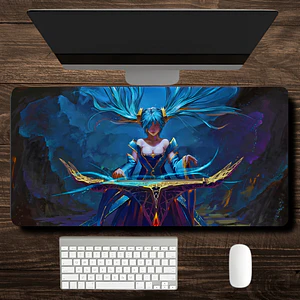 MousePad Gamer Campeon Sona del juego League of Legend XXL 