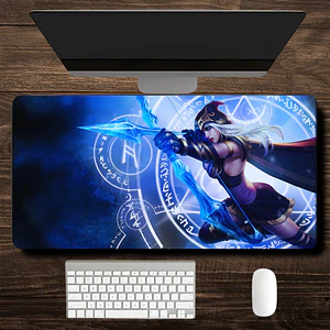 MousePad Gamer League of Legends Ashe del nórdico Freljord XXL