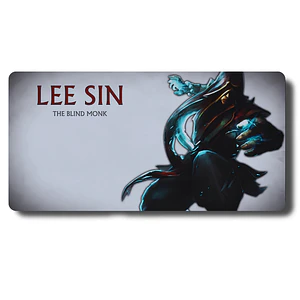 MousePad Gamer League of Legends Acólito Lee Sin Antiguo diseño XXL