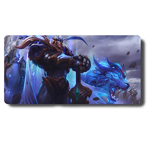 MousePad Gamer League of Legends Dios Rey Garen XXL