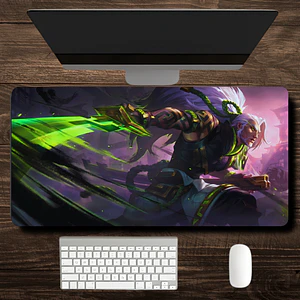 MousePad Gamer League of Legends Yasuo sombra de tinta XXL
