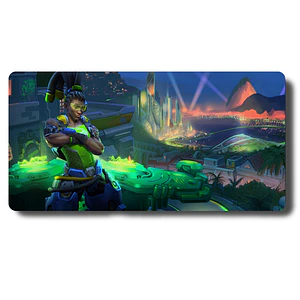 MousePad Gamer Overwatch Diseño Lucio heroe de apoyo 