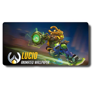 MousePad Gamer Overwatch Diseño Pantalla de Carga Lucio 