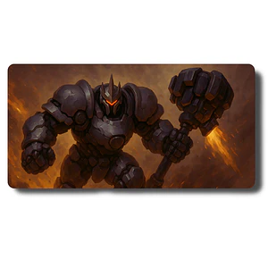 MousePad Gamer Overwatch Diseño ReinHardt El Invatible