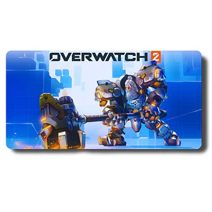 MousePad Gamer Overwatch Diseño Reinhardt El Heroe mas viejo