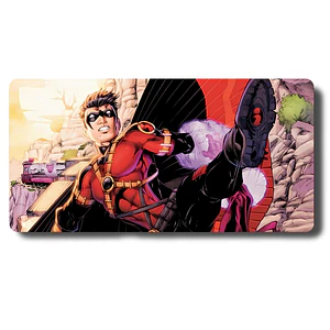 MousePad Gamer Gran Diseño Universo DC Batman Family Red Robin