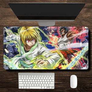 MousePad Gamer Hunter x Hunter Kurapika vs Uvogin Epico Diseño