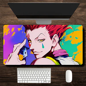 MousePad Gamer Hunter x Hunter Hisoka Fanart Gran Diseño