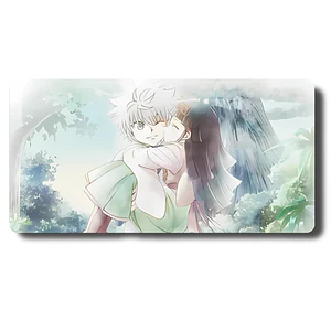 MousePad Gamer Hunter x Hunter Killua y Alluka Gran Diseño