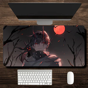 MousePad Gamer Gran Diseño Black Clover Nacht Faust