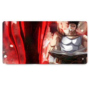 MousePad Gamer Gran Diseño Black Clover Capitán Yami Sukehiro