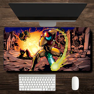 MousePad Gamer Increíble Diseño Metroid Zero Mission