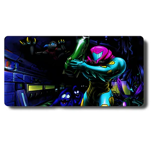 MousePad Gamer Increíble Diseño Metroid Samus Fusion Suit