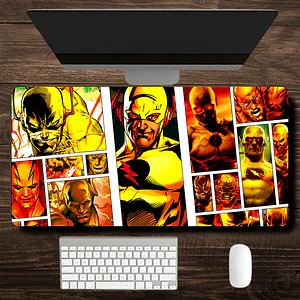MousePad Gamer Gran Diseño Universo DC Reverse Flash All form