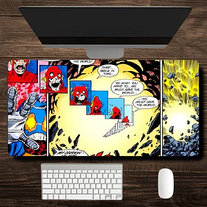 MousePad XL Gran Diseño Universo DC Death The Flash