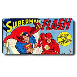MousePad XL Gran Diseño Universo DC Flash vs Superman